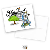 State of Maryland Note Card