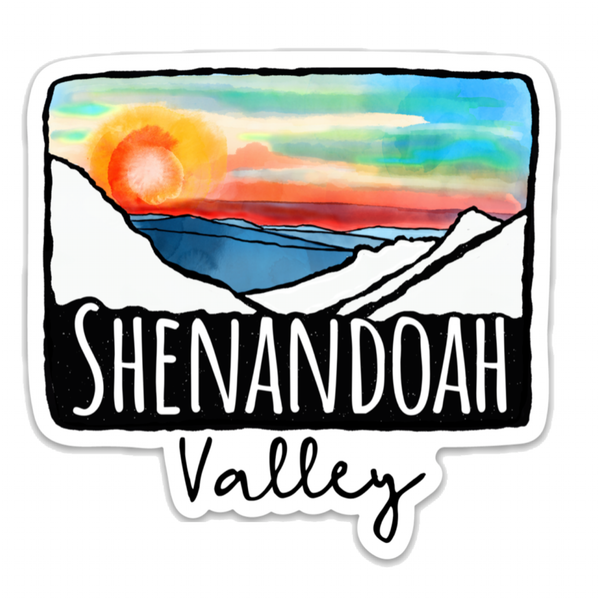 Shenandoah Valley Die Cut Sticker