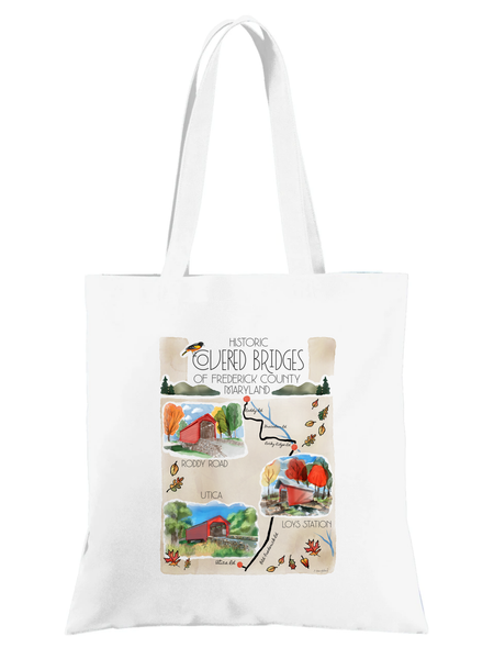 Covered Bridges of Frederick County Tote Bag