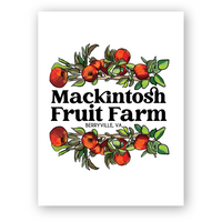 Mackintosh Fruit Farm Art Print