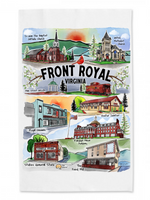 Front Royal Landmark Tea Towel