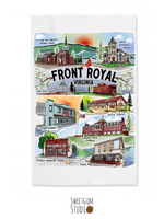 Front Royal Landmark Tea Towel