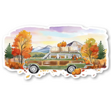 Wagoneer Fall Scene - Sticker