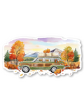 Wagoneer Fall Scene - Sticker