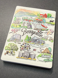 Landmark Art Relief Magnet