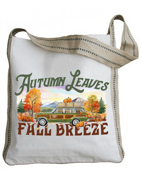 Autumn Leaves Fall Breeze Tote