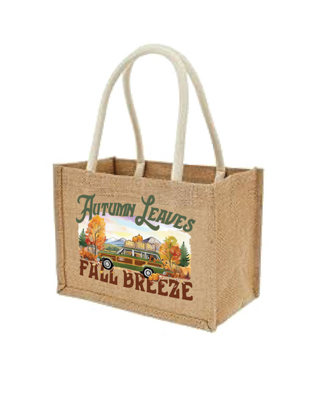 Autumn Leaves Fall Breeze Mini Tote