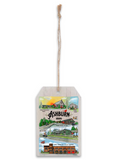 Landmark Art Wooden Tag