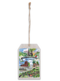 Landmark Art Wooden Tag