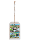 Landmark Art Wooden Tag