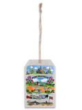 Landmark Art Wooden Tag