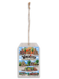 Landmark Art Wooden Tag