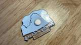 Handley Library Acrylic Magnet
