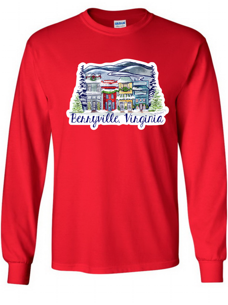 Christmas in Berryville Virginia Shirt