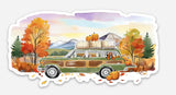 Wagoneer Fall Scene - Sticker