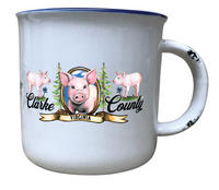 Clarke county Pig Mug