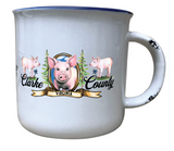 Clarke county Pig Mug