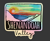 Shenandoah Valley Die Cut Sticker