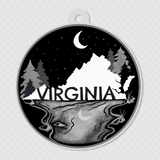 Goodnight Virginia Keychain