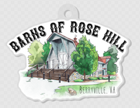 Barns of Rose Hill Keychain