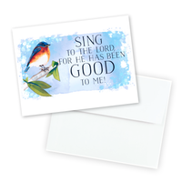 Sing Bluebird Note Card