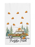 Pumpkin Patch Tea Towel - Custom Town Name