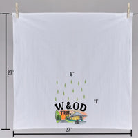 W & OD Trail Tea Towel
