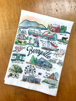 Berryville Landmark Tea Towel