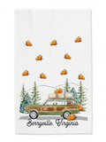 Pumpkin Patch Tea Towel - Custom Town Name