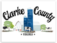 Clarke County Virginia Art Print