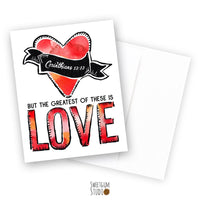 LOVE Note Card