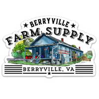 Berryville Farm Supply Die Cut Sticker
