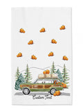 Pumpkin Patch Tea Towel - Custom Town Name