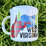 West Virginia Tartan Mug