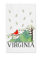 State of Virginia Tea Towel