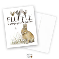 Fluffle Note Card
