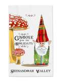 Gnome for the Holidays Tea Towel - Custom Town Name