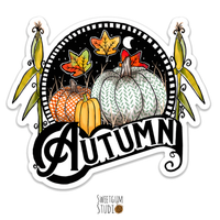 Autumn Die Cut Sticker