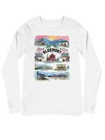 Bluemont Virginia Landmark Long Sleeve T-Shirt