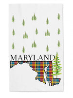 Maryland Tartan Tea Towel