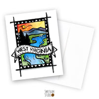 Custom State Picture Perfect Note Card