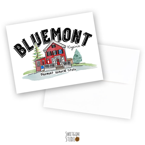 Bluemont General Store, Virginia Note Card