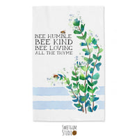 Bee Humble Tea Towel