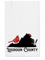 Loudoun County Tea Towel - State