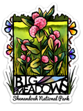Big Meadows, Shenandoah National Park Die Cut Sticker