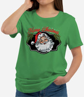 Merry Christmas T-shirt - Santa