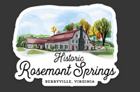 Rosemont Springs Die Cut Sticker