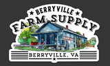 Berryville Farm Supply Die Cut Sticker