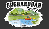 Shenandoah County Virginia Die Cut Sticker