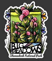 Big Meadows, Shenandoah National Park Die Cut Sticker